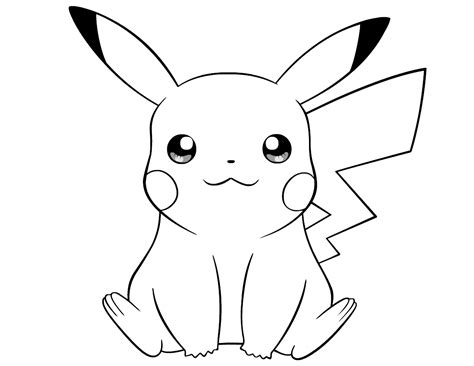 free pikachu coloring pages|Pikachu Coloring Pages for Kids